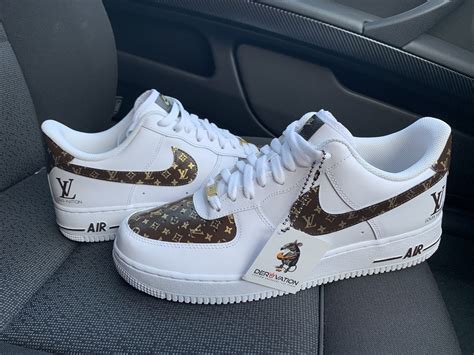 lv custom air force 1